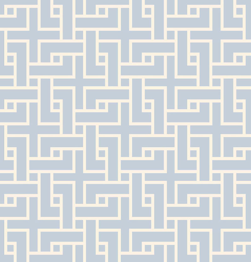 RM Coco - Manchurian Fret - Fabric by the Yard - Samples Available Upon Request