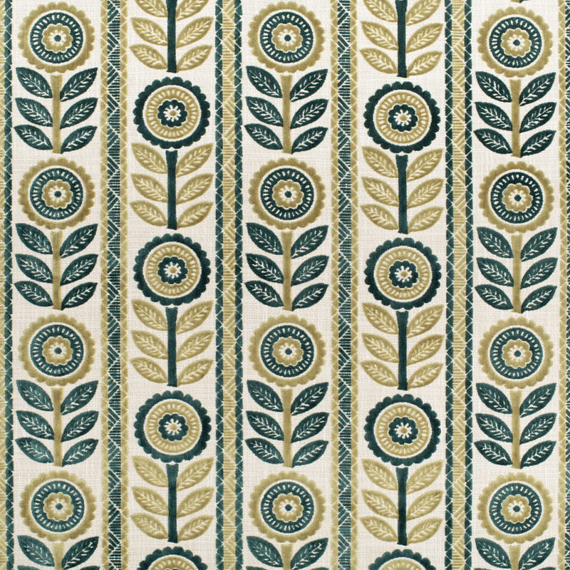 Martina - Prussian - 29 Park - Fabric by the Yard