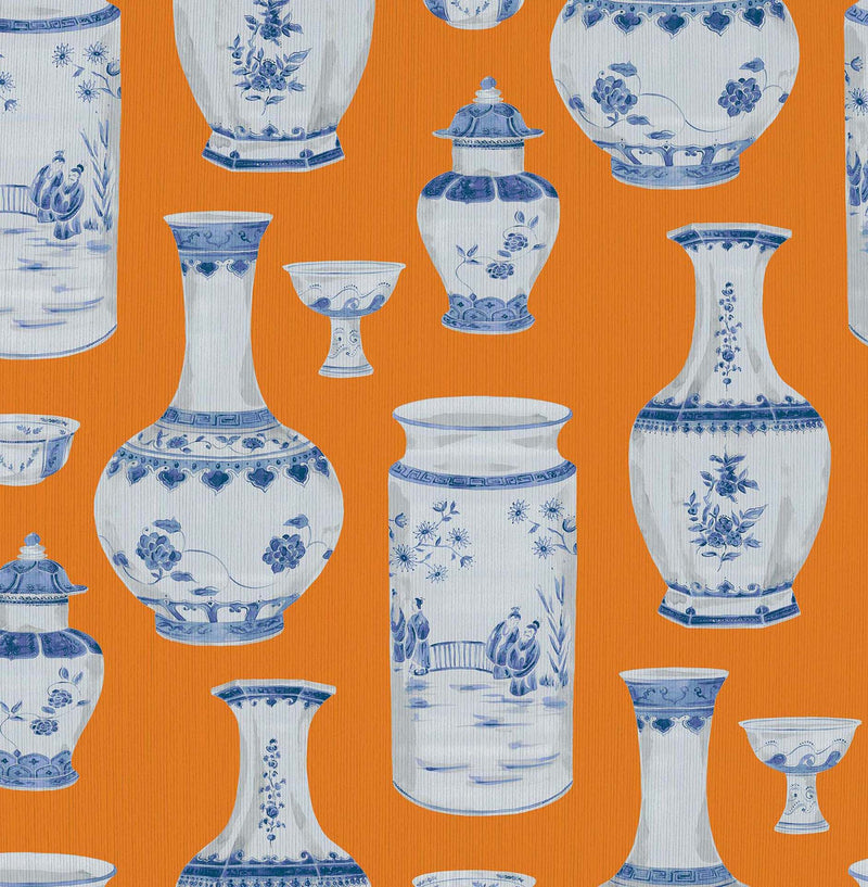 RM Coco - Ming Dynasty - Fabric by the Yard - Samples Available Upon Request