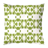 Laura Park - 22x22 Outdoor Pillows - Mosaic Green