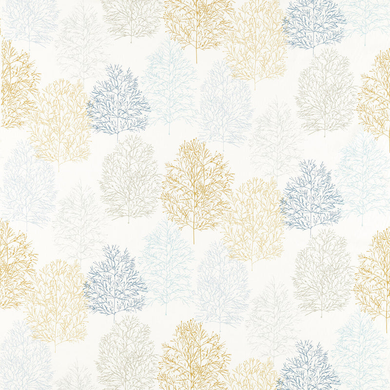 SCION - SOETSU- STONEWASH/PAPAYA - Fabric by the Yard STONEWASH/PAPAYA