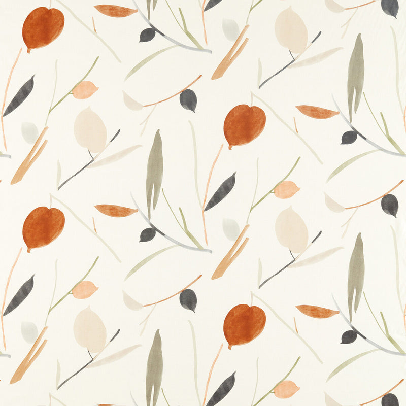 SCION - OXALIS- SPICE/RAFFIA - Fabric by the Yard SPICE/RAFFIA