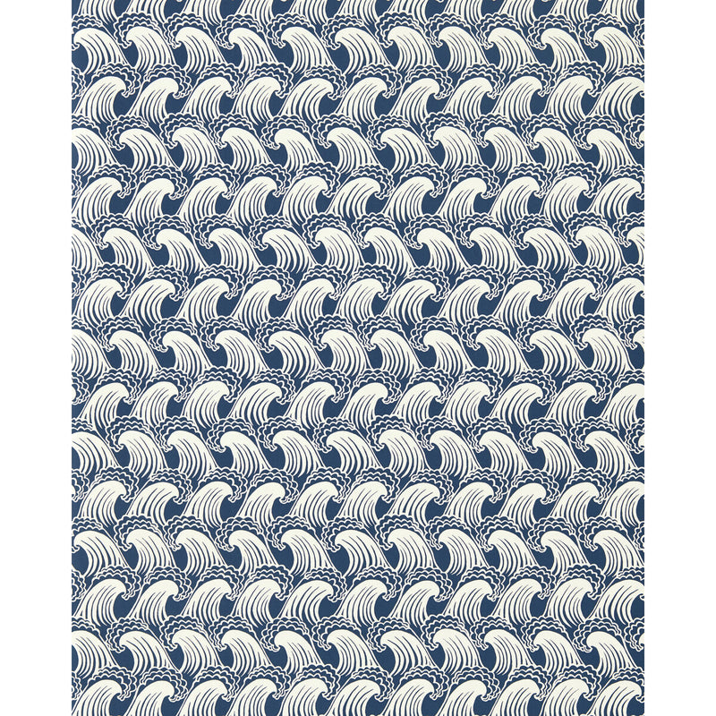 SCION - RIDE THE WAVE WP- DENIM - Wallcovering by the Roll DENIM