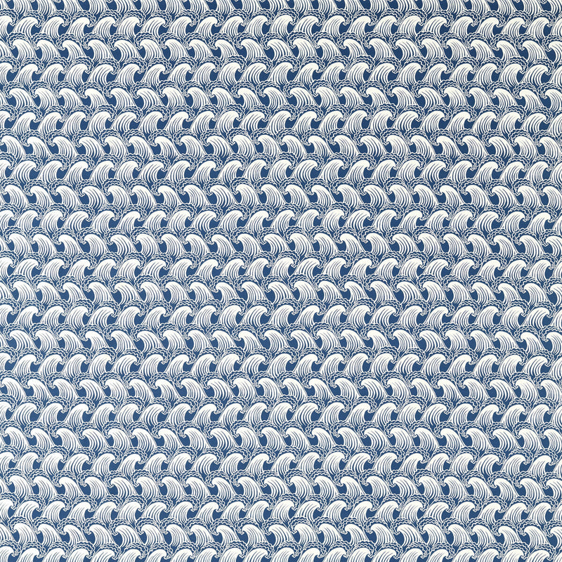 SCION - RIDE THE WAVE- DENIM - Fabric by the Yard DENIM