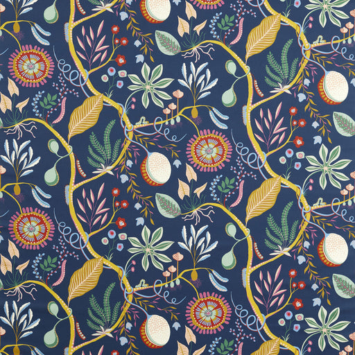 SCION - JACKFRUIT AND THE BEANSTALK- MIDNIGHT - Fabric by the Yard MIDNIGHT