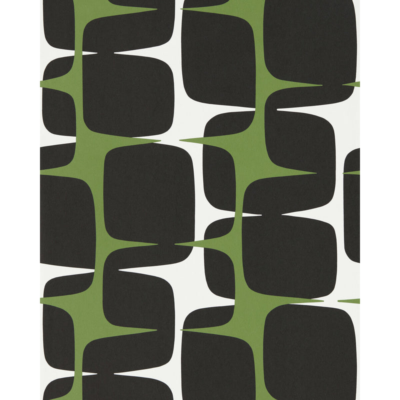 SCION - GOING LOHKO- JUNIPER/LIQUORICE - Wallcovering by the Roll JUNIPER/LIQUORICE