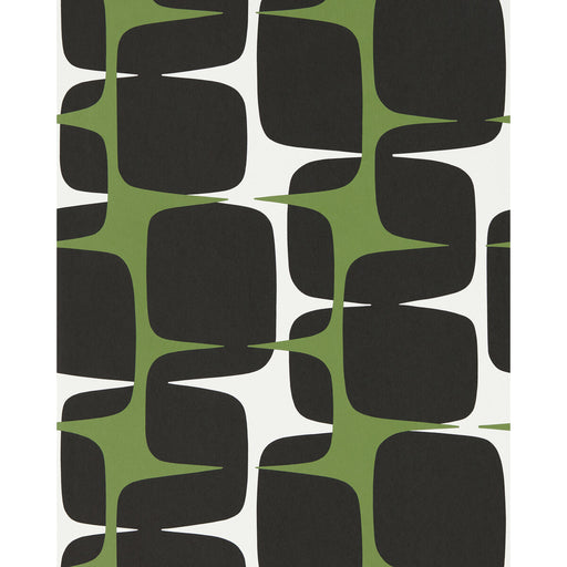SCION - GOING LOHKO- JUNIPER/LIQUORICE - Wallcovering by the Roll JUNIPER/LIQUORICE