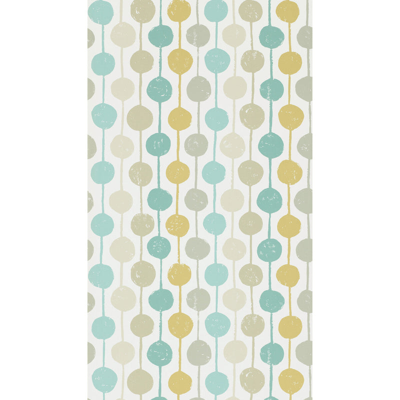 SCION - TAIMI WP- SEAGLASS/CHALK/HONEY - Wallcovering by the Roll SEAGLASS/CHALK/HONEY