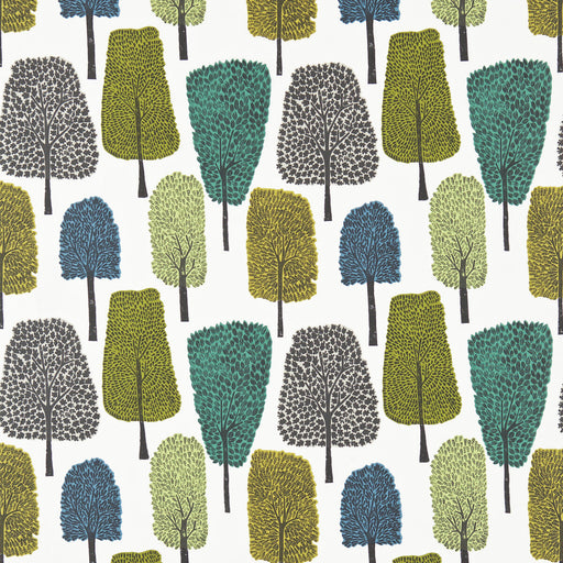 SCION - CEDAR- SLATE/APPLE/IVY - Fabric by the Yard SLATE/APPLE/IVY