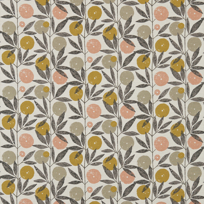 SCION - BLOMMA- TOFFEE/BLUSH/PUTTY - Fabric by the Yard TOFFEE/BLUSH/PUTTY
