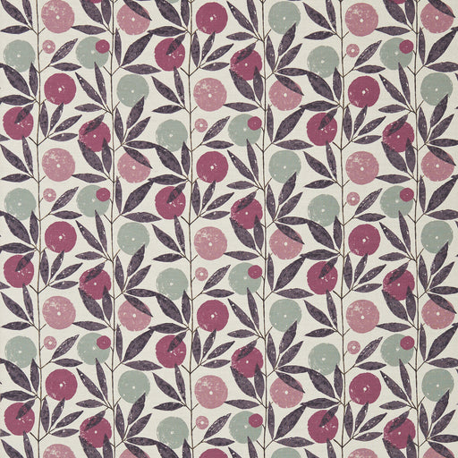 SCION - BLOMMA- HEATHER/DAMSON/STONE - Fabric by the Yard HEATHER/DAMSON/STONE