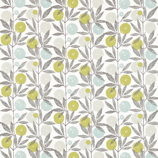 SCION - BLOMMA- KIWI/PUMICE/MARINE - Fabric by the Yard KIWI/PUMICE/MARINE