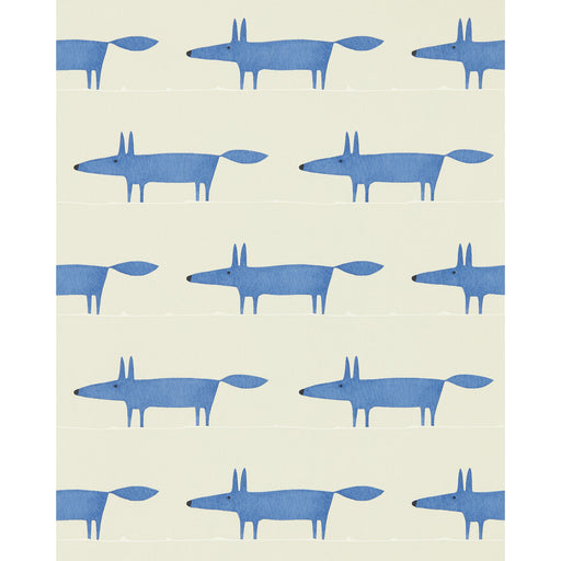 SCION - MIDI FOX WP- PEBBLE/DENIM - Wallcovering by the Roll PEBBLE/DENIM