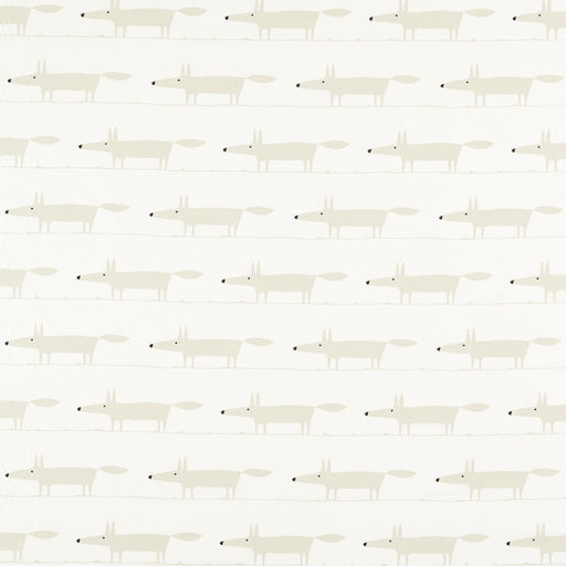 SCION - MIDI FOX- SNOW - Fabric by the Yard SNOW