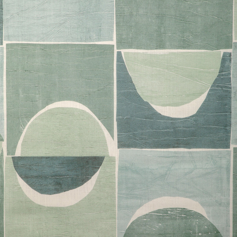 KRAVET COUTURE - NIKO PRINT- VERDE - Fabric by the Yard VERDE