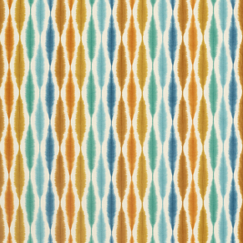 SCION - USUKO- RUST/MARINE/INDIGO - Fabric by the Yard RUST/MARINE/INDIGO
