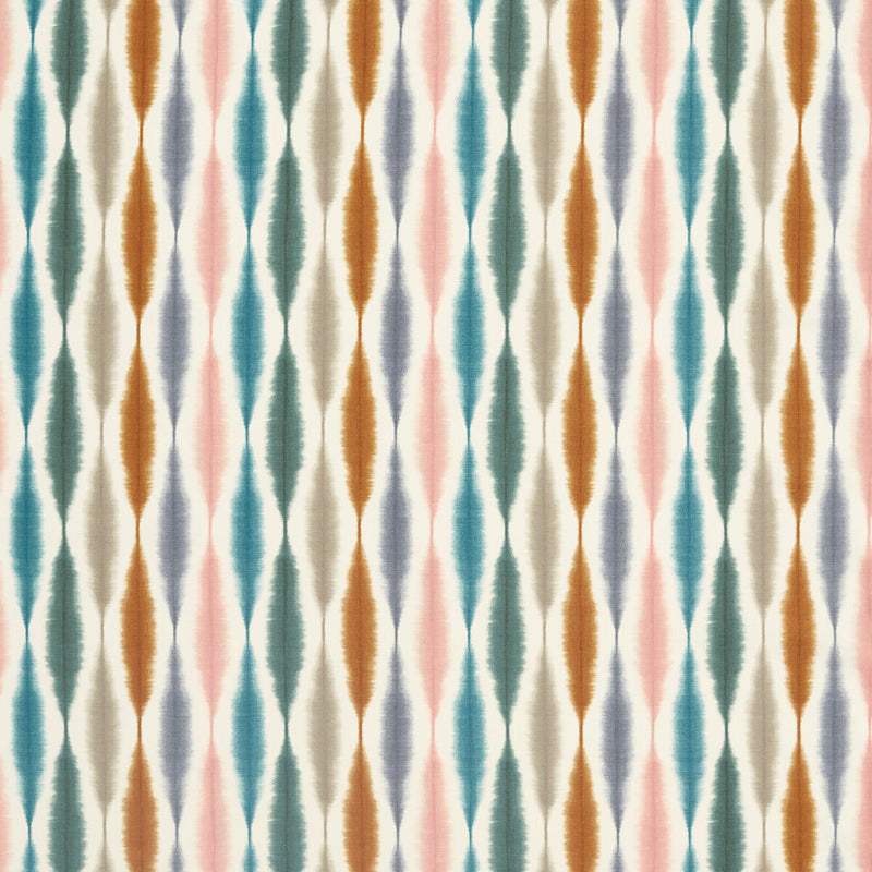 SCION - USUKO- OLIVE/GINGER/TEAL - Fabric by the Yard OLIVE/GINGER/TEAL