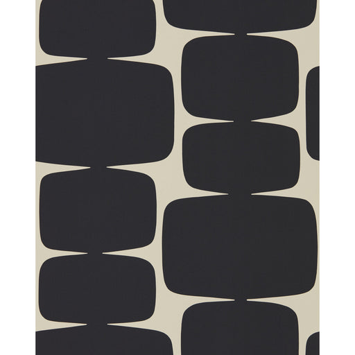 SCION - LOHKO WP- LIQUORICE - Wallcovering by the Roll LIQUORICE