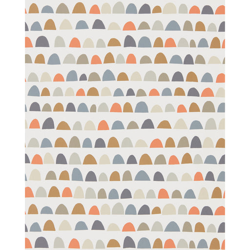 SCION - PRIYA- NUTMEG/PAPRIKA/JET - Wallcovering by the Roll NUTMEG/PAPRIKA/JET