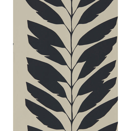 SCION - MALVA- LIQUORICE - Wallcovering by the Roll LIQUORICE