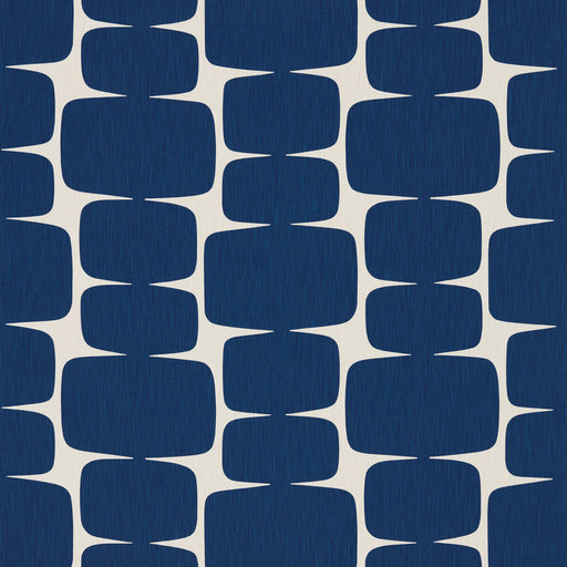 SCION - LOHKO- INDIGO/JASMINE - Fabric by the Yard INDIGO/JASMINE