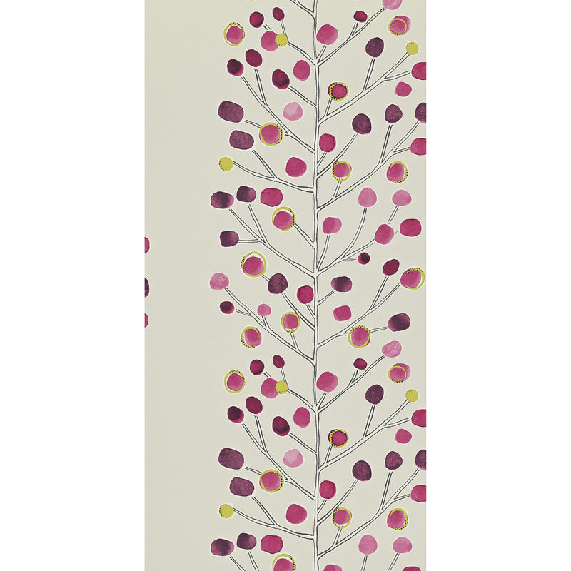 SCION - BERRY TREE WP- 110204 - Wallcovering by the Roll 110204