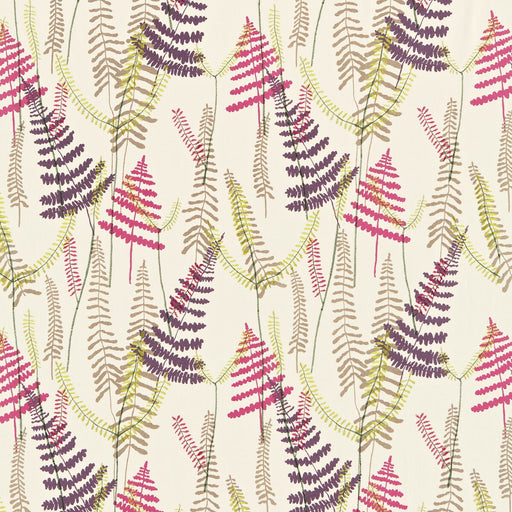 SCION - ATHYRIUM- PLUM/FUCHSIA - Fabric by the Yard PLUM/FUCHSIA