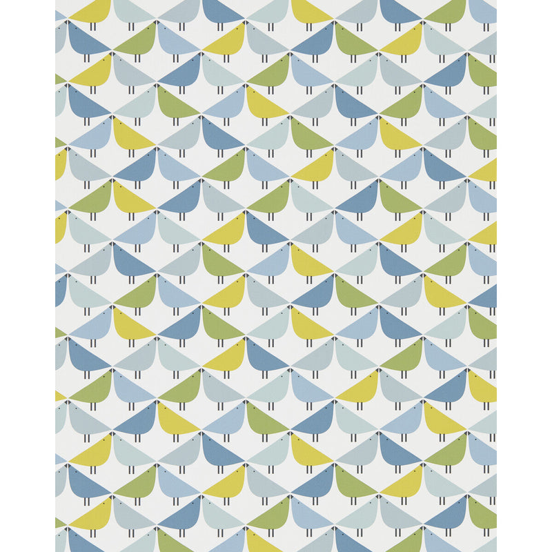 SCION - LINTU WP- GECKO/PACIFIC/GLACIER - Wallcovering by the Roll GECKO/PACIFIC/GLACIER