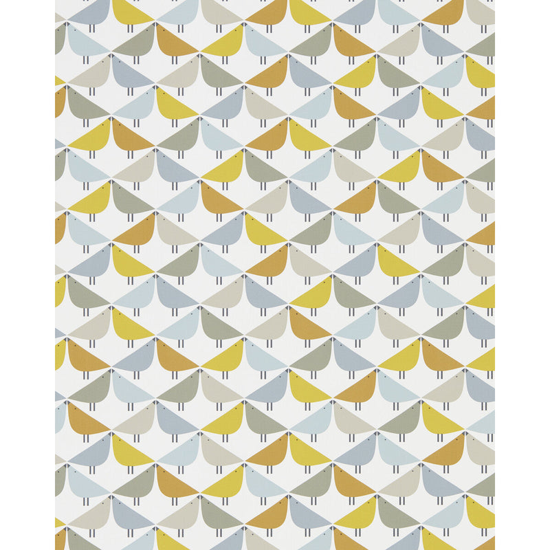 SCION - LINTU WP- DANDELION/BUTTERSCOTCH/PEBBLE - Wallcovering by the Roll DANDELION/BUTTERSCOTCH/PEBBLE