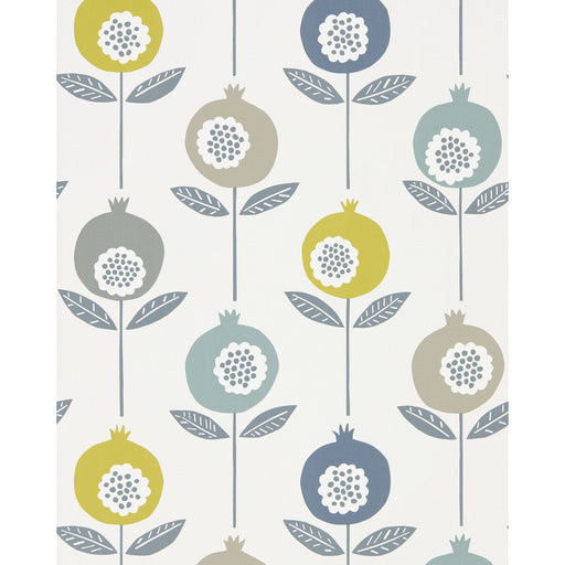 SCION - PEPINO WP- LIMEADE/HEMP/GLACIER - Wallcovering by the Roll LIMEADE/HEMP/GLACIER