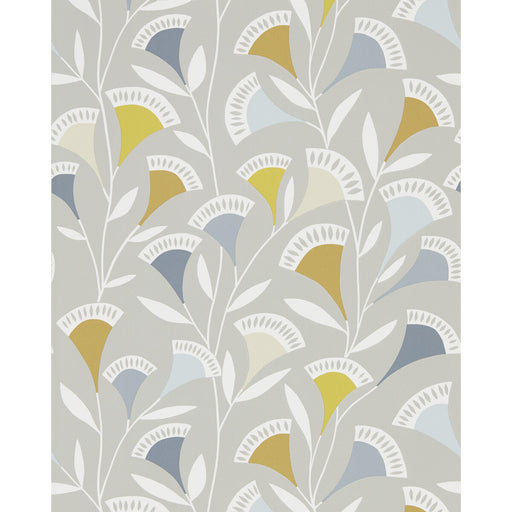 SCION - NOUKKU WP- DANDELION/BUTTERSCOTCH/CHARCOAL - Wallcovering by the Roll DANDELION/BUTTERSCOTCH/CHARCOAL