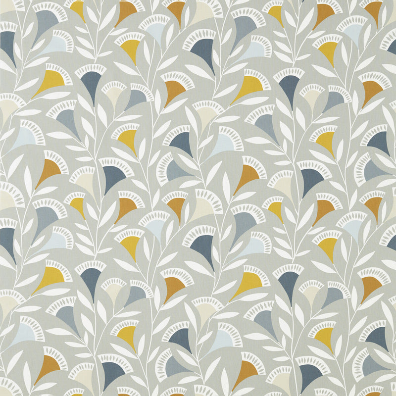 SCION - NOUKKU- DANDELION/BUTTERSCOTCH/CHARCOAL - Fabric by the Yard DANDELION/BUTTERSCOTCH/CHARCOAL