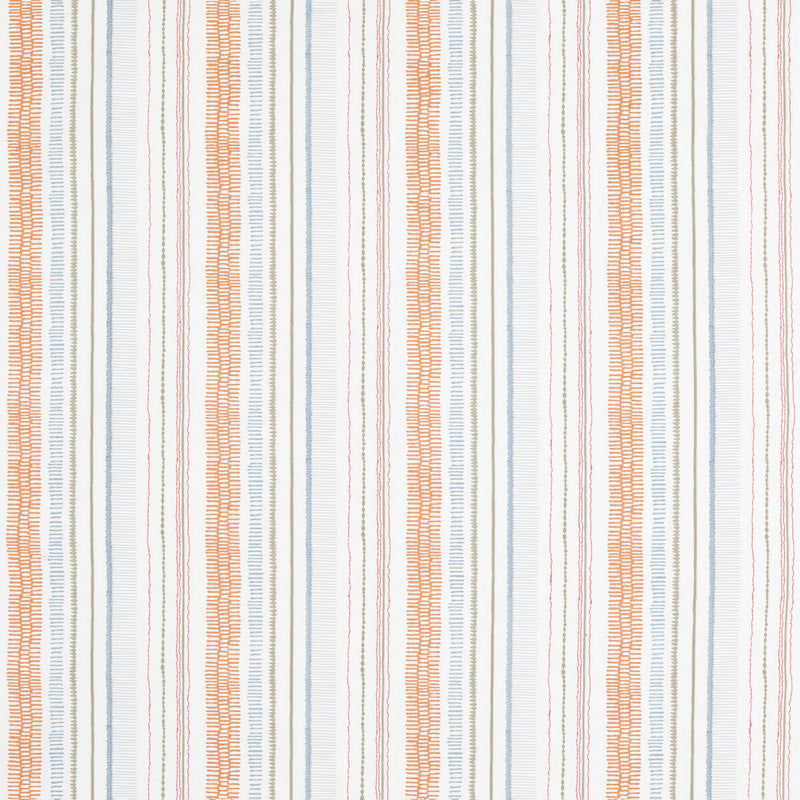 SCION - NOKI- SATSUMA/SKY/PEBBLE - Fabric by the Yard SATSUMA/SKY/PEBBLE