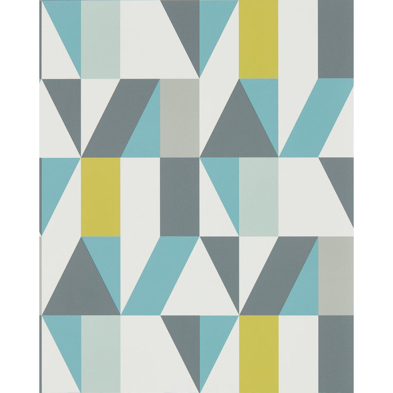 SCION - NUEVO WP- MARINE/MIDNIGHT/KIWI - Wallcovering by the Roll MARINE/MIDNIGHT/KIWI