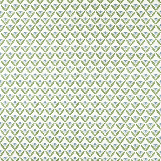 SCION - TULIP TRELLIS - COAST BLUE - Fabric By The YARD
