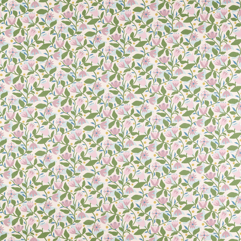 SCION - DANCING DAISIES - LILAC - Fabric By The YARD
