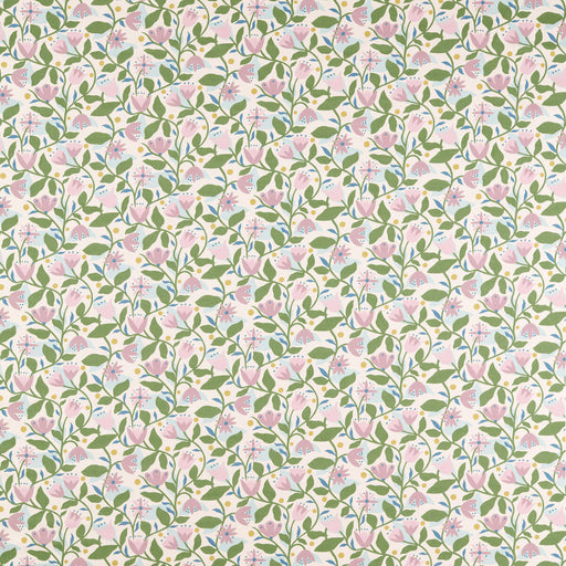 SCION - DANCING DAISIES - LILAC - Fabric By The YARD
