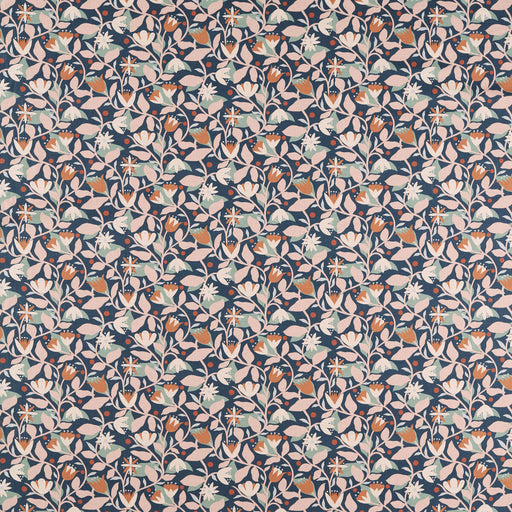 SCION - DANCING DAISIES - MIDNIGHT - Fabric By The YARD