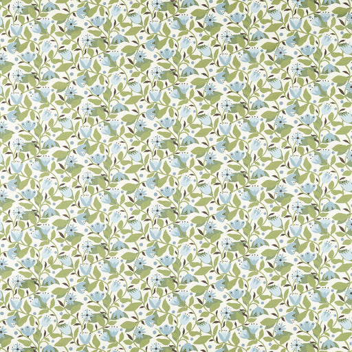 SCION - DANCING DAISIES - CORNFLOWER - Fabric By The YARD