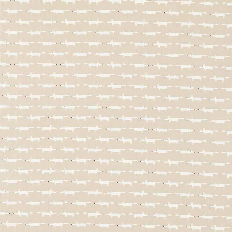 SCION - LITTLE FOX- SNOW - Fabric by the Yard SNOW