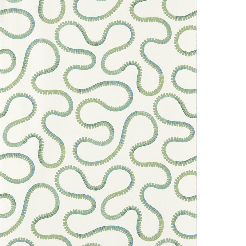 SCION - BIMBLE WP - EVERGREEN - Wallpaper By The ROLL