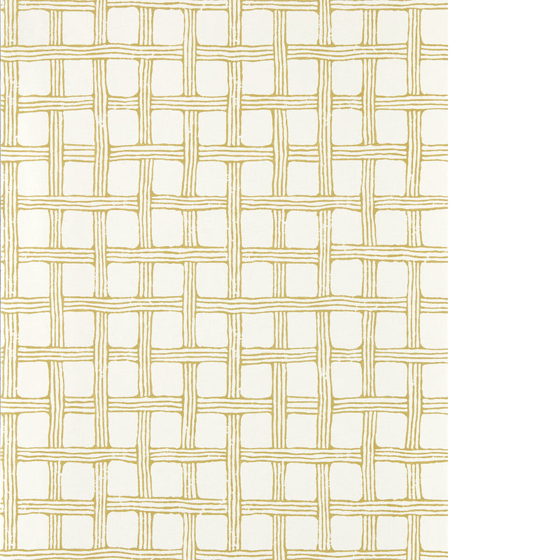 SCION - FRETWORK WP - HONEY - Wallpaper By The ROLL