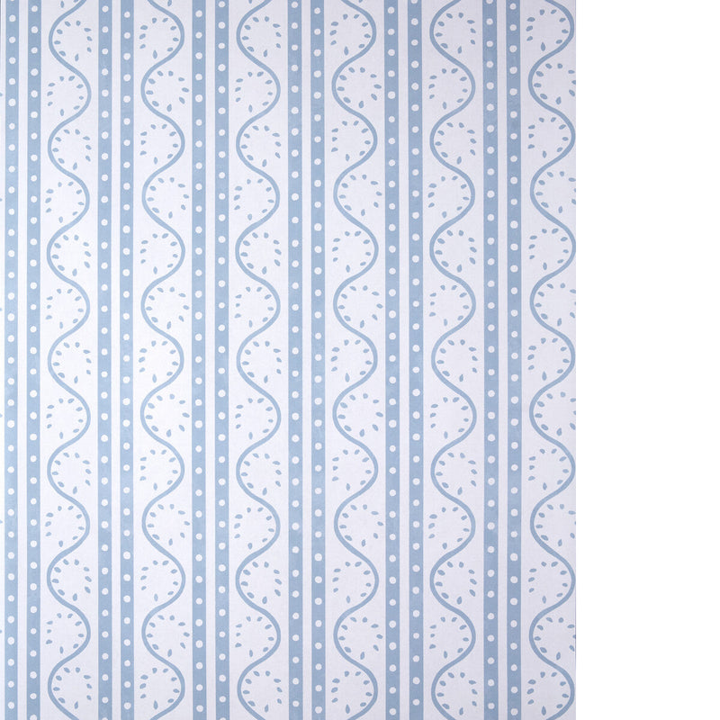 SCION - SPLIT PEA WP - COAST BLUE - Wallpaper By The ROLL