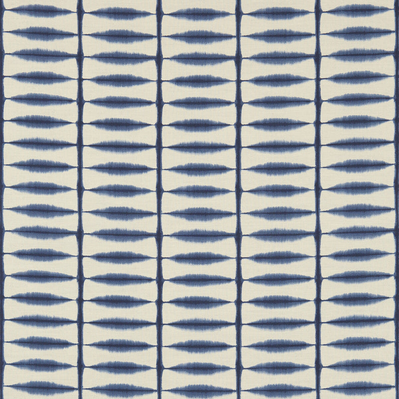SCION - SHIBORI- INDIGO/LINEN - Fabric by the Yard INDIGO/LINEN