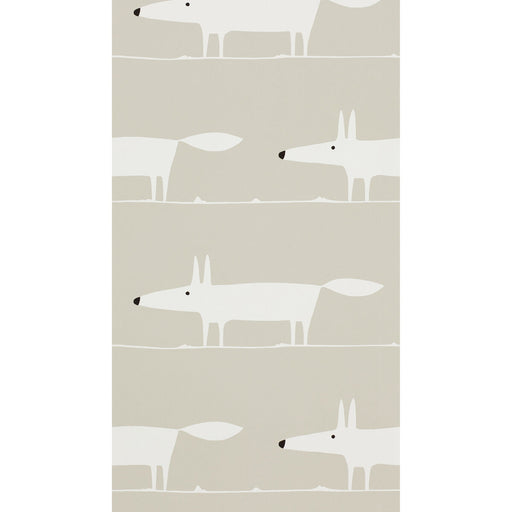 SCION - MR FOX WP- SNOW - Wallcovering by the Roll SNOW