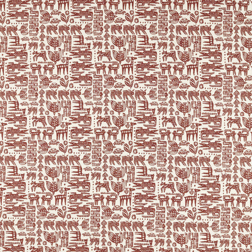 SCION - TWYCROSS - BRICK - Fabric By The YARD