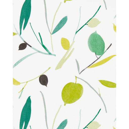 SCION - OXALIS WP- KIWI/JUNIPER - Wallcovering by the Roll KIWI/JUNIPER
