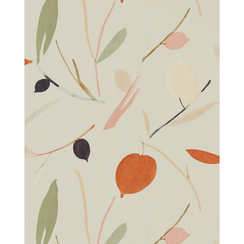 SCION - OXALIS WP- SPICE/RAFFIA - Wallcovering by the Roll SPICE/RAFFIA