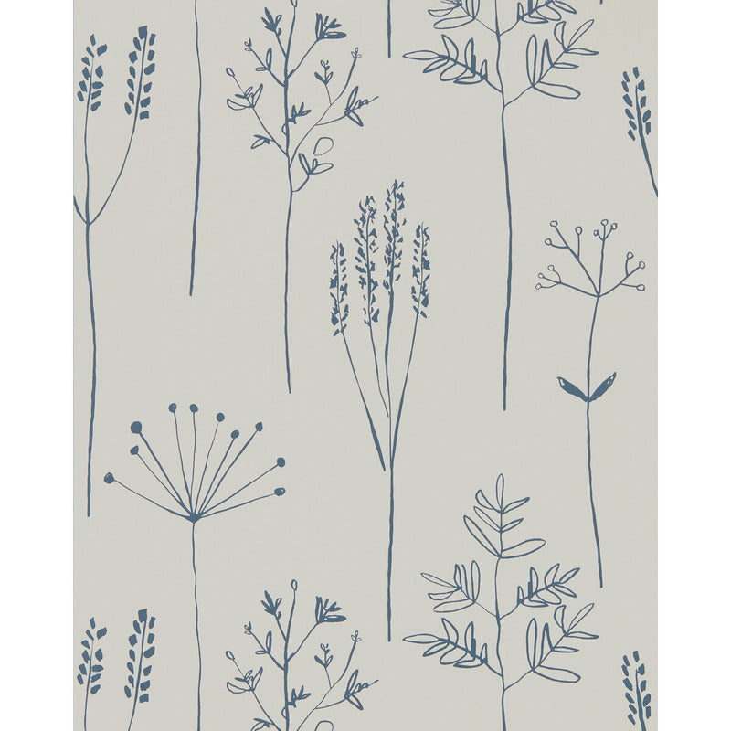 SCION - STIPA- DENIM - Wallcovering by the Roll DENIM