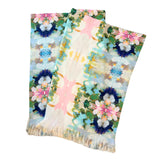 Laura Park - Throw Blankets - Nantucket Bloom